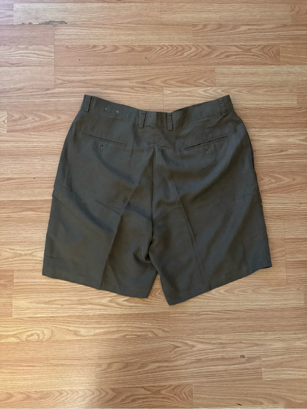 Men's Olive Green Casual Shorts